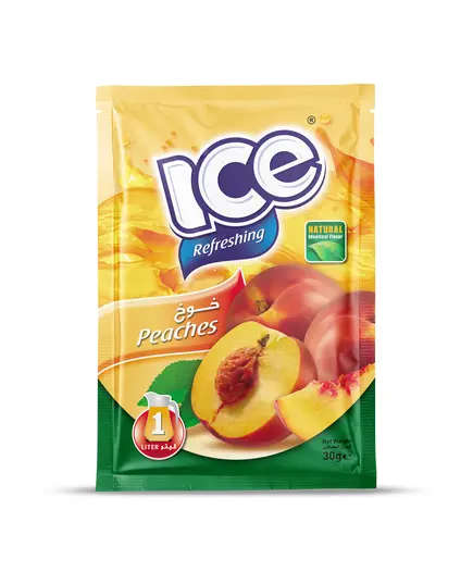 Ice Powder Instant Juice Drink Peach 30g - Wholesale Beverage - Bolido Group - Tijarahub