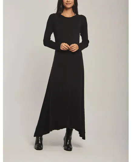 Black Maxi Cotton Dress - Women's Clothing - Wholesale - Dalydress TijaraHub