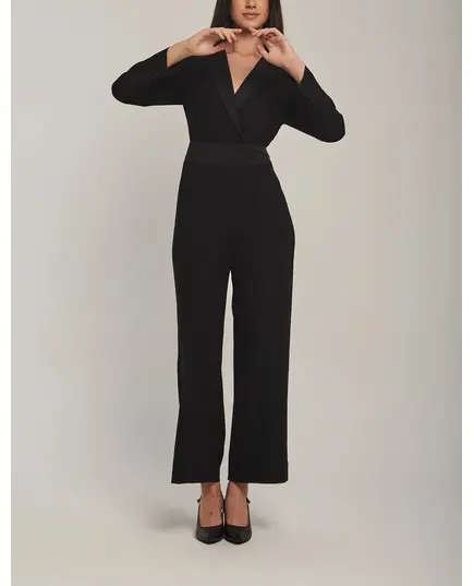 Black Tailored Jumpsuit - Women's Clothing - Wholesale - Dalydres Tijarahub