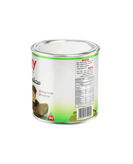 Rice Stuffed Grape Leaves 2 Kg (60 Rolls) - Canned - Wholesale - Lojy - Tijarahub