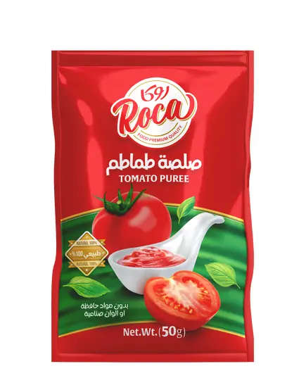 Tomato Paste 50 gm - Sauces - Wholesale - Roca - Tijarahub