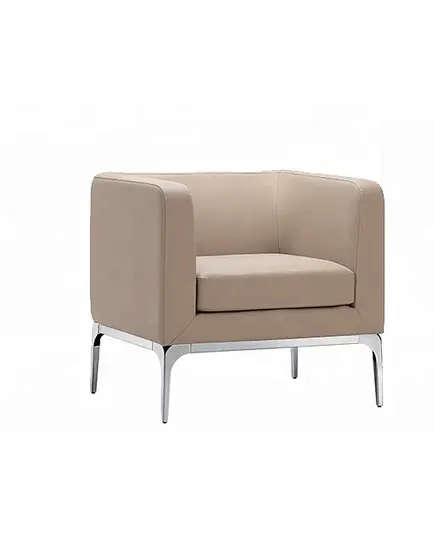 Arm Chair Covered with Artificial Leather - Chair - Buy In Bulk - Impact - Tijarahub