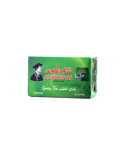Green Tea 25 Enveloped tea bags – Premium Quality – B2B Beverage – Herbs – AlKbous Tea - TijaraHub