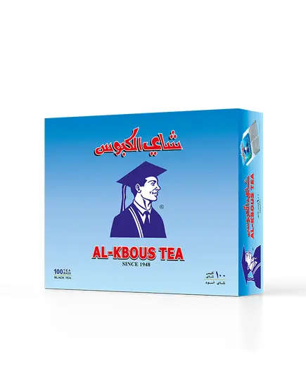 Black Tea 100 tea bags – Premium Quality – B2B Beverage – Herbs – AlKbous Tea - TijaraHub