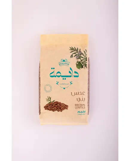 Brown lentils 1 Kg - Grains - Wholesale - Dayma TijaraHub