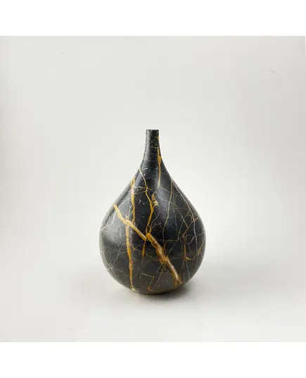 MUD - Pencil Pot Natural Marble (L17.5 x W17.5 x H24 cm) - Handmade Tijarahub