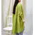 High - Low Oversized Shirt - For Women - Material Linen - SK Shop