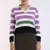 Long Sleeve Sweater With Polo Neck - Women's Wear - 70% Cotton & 30% Polyester