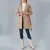 Short Coat with Belt - Women's Wear - Turkey Fashion