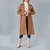 Coat with Belt and Drop Shoulder - Women's Wear - Turkey Fashion