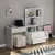 Zenio Side Desk with Bookshelf and Drawer - White – B2B – Turkish Furniture – Zenio Mobilya​ - TijaraHub