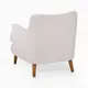 Manzzelli - Acacia Arm Chair - Red Beech Wood - W80 x D75 x H90 cm Tijarahub