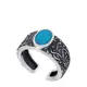 baby blue women Silver Ring