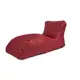 Ariika Lounger Bean bag Chair - 130 x 62 cm - Material Leather - for your Living Room