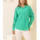 Single Pocket Shirt - Women's Wear - 95% Cotton & 5% Elastane