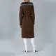 Coat with Feather Hood - Women's Wear - Turkey Fashion