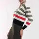 Long Sleeve Sweater With Polo Neck - Women's Wear - 70% Cotton & 30% Polyester