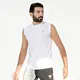 Sports Tank Top White - Men's Wear - Dry-fit Polyester