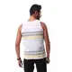 Striped Sports Tank Top Yellow - Men's Wear - Dry-fit Polyester