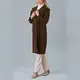 Coat with Fixed Hooded and Set Belt - Women's Wear - Turkey Fashion