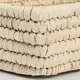 Macrame Wicker Tray 40 x 30 cm - Wholesale - Handmade - Bazaar Misr - Tijarahub