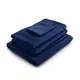 Plain Towel - Navy Color - 100% High Quality Cotton - Buy in Bulk - More Cottons - TijaraHub