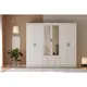 Lavinia 6 Doors 2 Drawers Wardrobe 50 x 210 x 210 cm - Wholesale - White - Sunroyal Concept TijaraHub