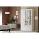 Lavinia 3 Doors 2 Drawers Wardrobe 50 x 105 x 210 cm - Wholesale - White - Sunroyal Concept TijaraHub
