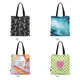 Multicolored Fabric Tote Bag - Wholesale - Covery. TijaraHub!