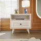 Nil Nightstand 45 x 50 x 50 cm - Wholesale - White - Sunroyal Concept TijaraHub