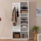 HENRY Mini Hallway Wardrobe - White – Buy in Bulk – Turkish Furniture – Zenio Mobilya​ - TijaraHub