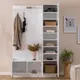 HENRY Mid Hallway Wardrobe - White – Buy in Bulk – Turkish Furniture – Zenio Mobilya​ - TijaraHub