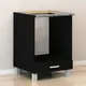 Ankastre Module - Stove Cabinet Kitchen Furniture - Black – B2B – Turkish Furniture – Zenio Mobilya​ - TijaraHub