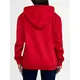 Women Sweatshirt - Wholesale - Red - Erdil Tekstil TijaraHub