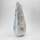 MUD - مزهرية ليلي من الرخام الطبيعي (طول 15.5 × عرض 18.5 ارتفاع 41 سم) - كلكتا - صناعة يدوية تجارة هب