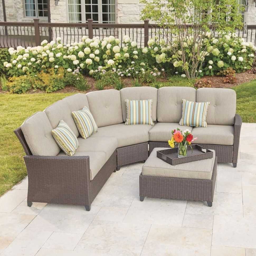 Featured Photo of Outdoor Sectional Sofa Home Depot