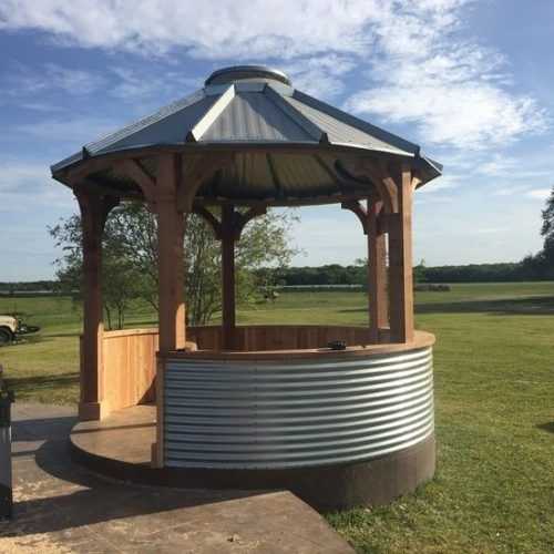 Photo Gallery of Grain Bin Gazebo (Showing 1 of 25 Photos)