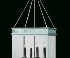 15 Collection of Blue Lantern Chandeliers