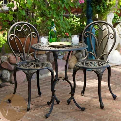 Outdoor French Bistro Chairs (Photo 7 of 25)