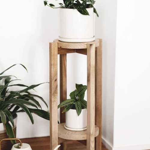 Wood Plant Stands (Photo 2 of 15)