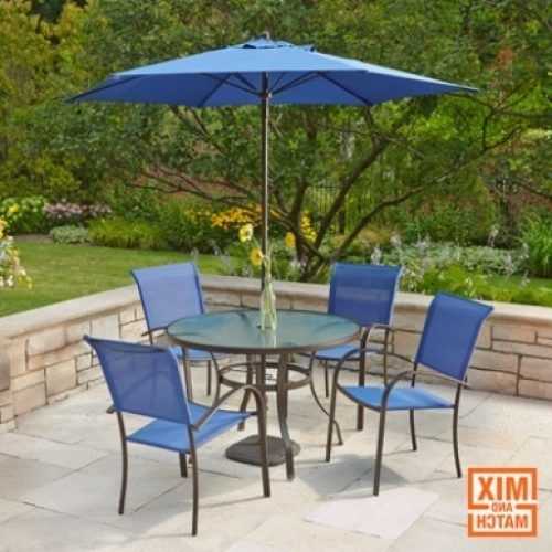 Patio Table And Chairs With Umbrella (Photo 2 of 25)