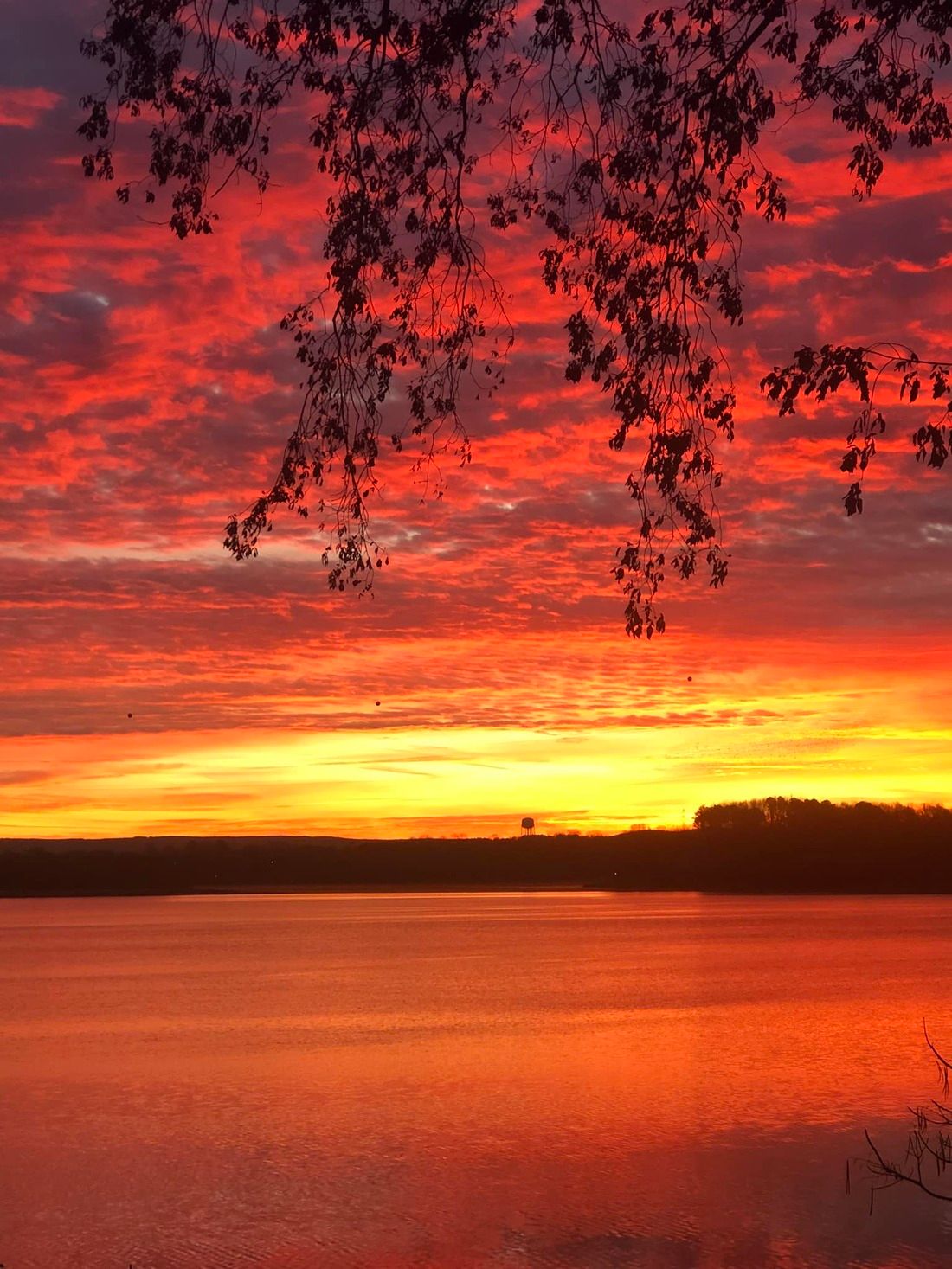 Tims Ford Lake Sunset Photo