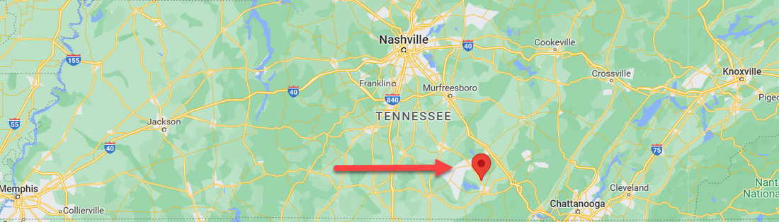 Estill Springs Tennessee Map