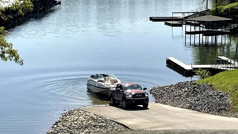 Tims Ford Marina Boat Ramp