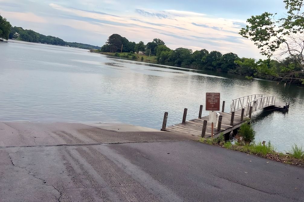 Rock Creek Boat Ramp on Tims Ford Lake