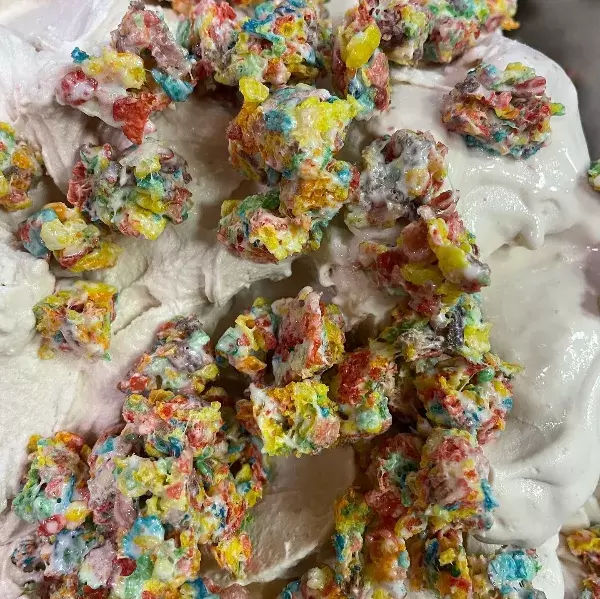 Fruity Pebbles Ice Cream at Legacy Creamery in Tullahoma