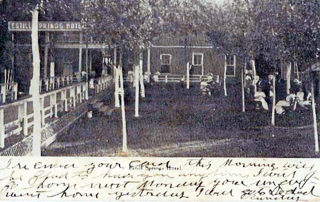 Estill Springs Hotel 1800s