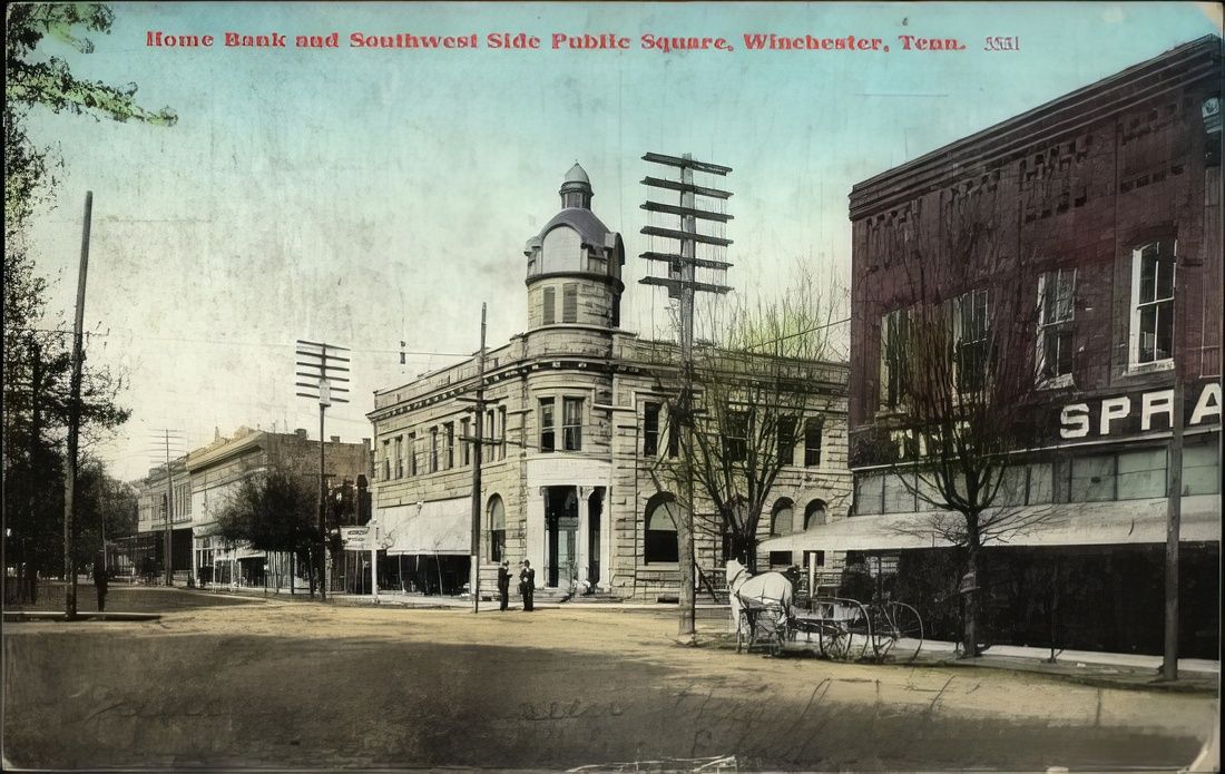 Old Bank 1901 - Historical Things to do Winchester TN