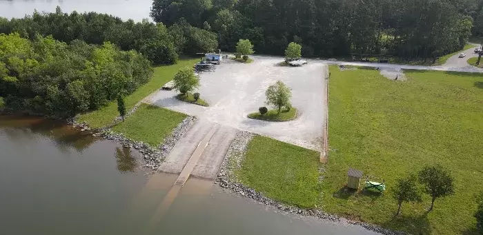 Dry Creek Boat Ramp on Tims Ford Lake