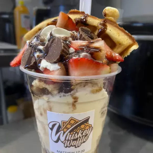Waffle Ice Cream Cup